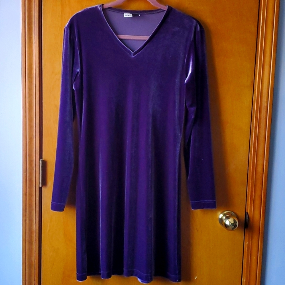 Dress.Com velour dress